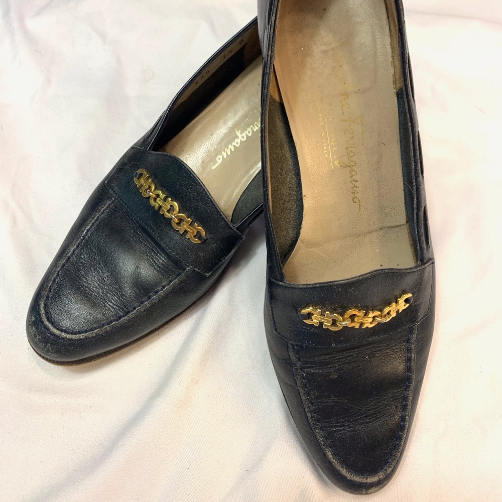 Vintage Ferragamo loafers